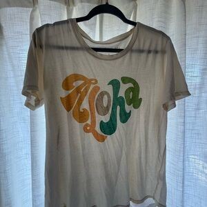 Aloha Graphic T-Shirt Fighting Eel Brand